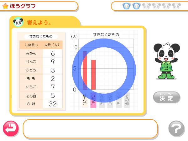 わかる算数3年 ぼうグラフ